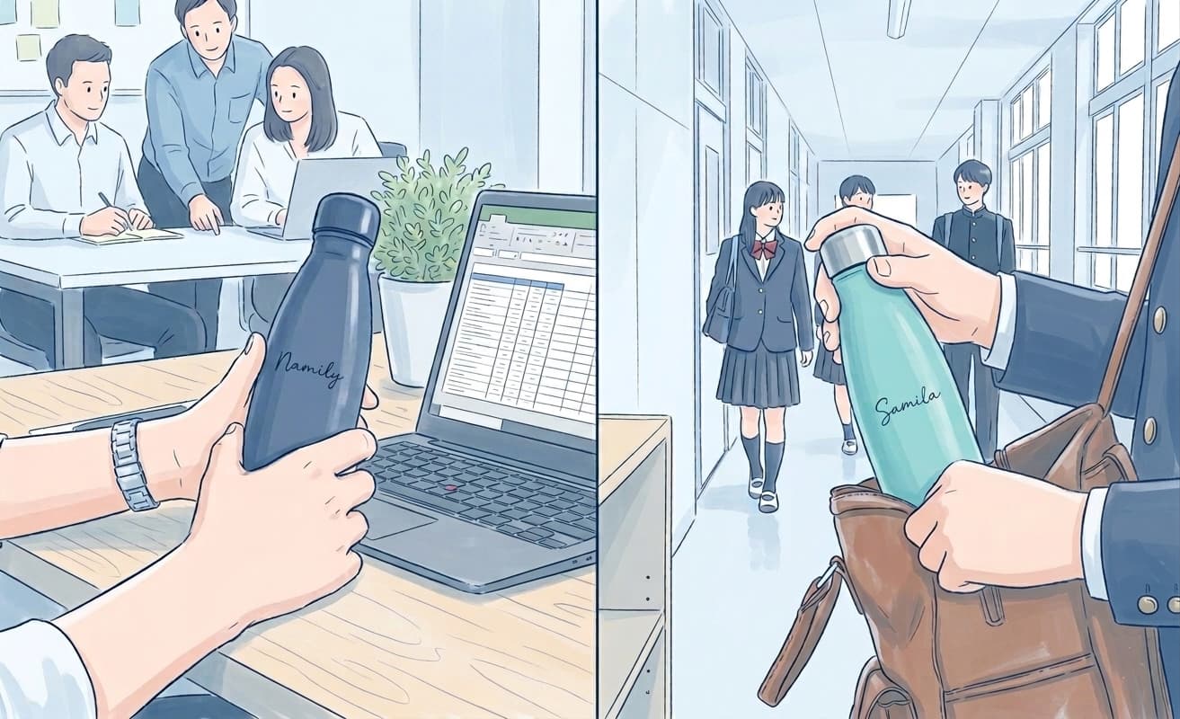 職場・学校での使い分け