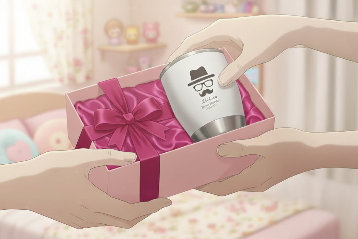 名入れタンブラーを贈る側になったときの、さりげない距離感